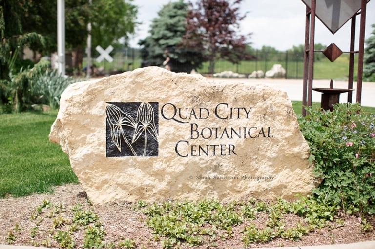 Quad City Botanical Center Wedding + Hotel Blackhawk Wedding Wesner